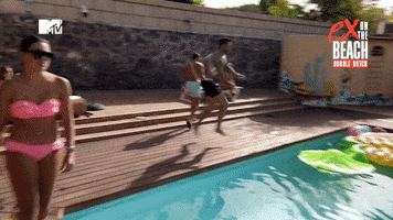 Ex On The Beach Pool GIF by MTV Nederland