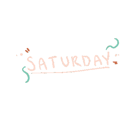 Week Saturday Sticker