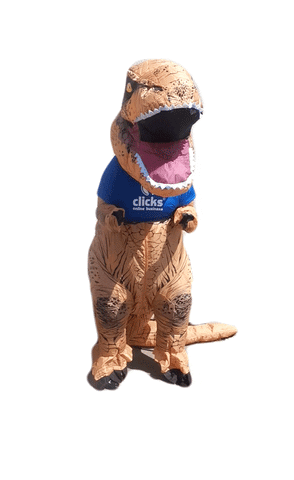 Happy T-Rex GIF by Clicks Online Business