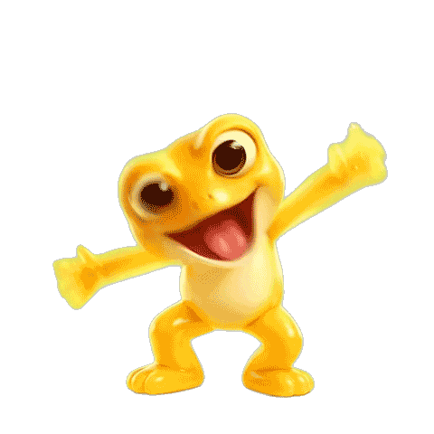 Crazy Frog Dancing Sticker by Turbo Toad