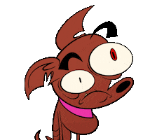 Confused Dog Sticker