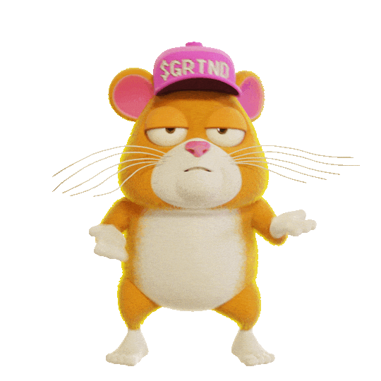 6 7 Hamster Sticker by Grind