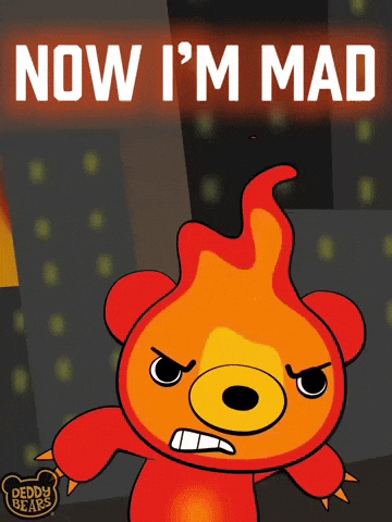 Angry Fight GIF by DeddyBears