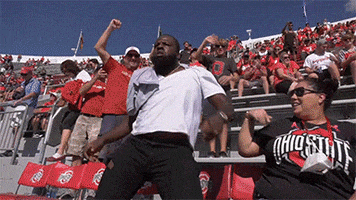 Celebrate College Football GIF by Ohio State Athletics