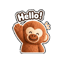 Hello Sticker