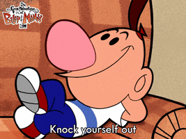 Knock Yourself Out Billy And Mandy GIF by Cartoon Network