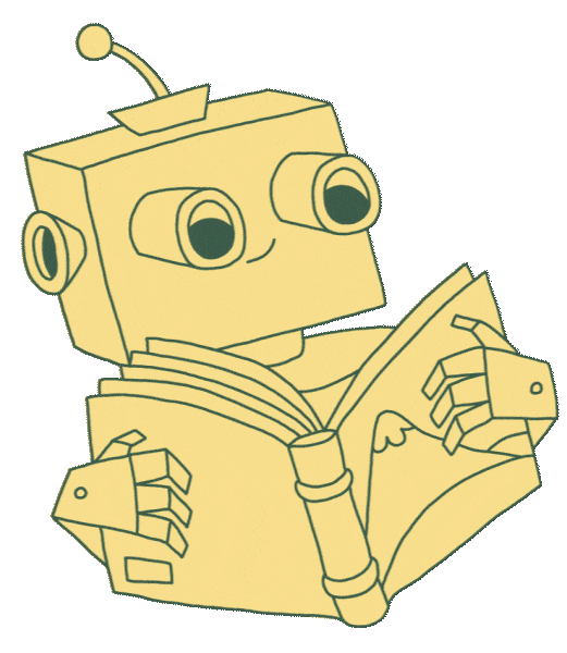 Bookbot Sticker