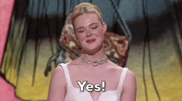 Elle Fanning Yes GIF by The Academy Awards