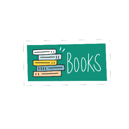 Bookdonationswanted Sticker by Cat Town