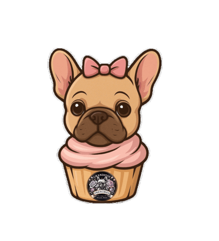 Cake Cupcake Sticker by Grandiose Frenchies