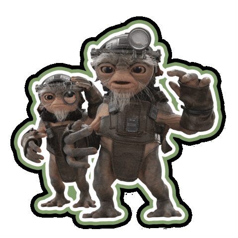 The Mandalorian And Grogu Sticker by Star Wars