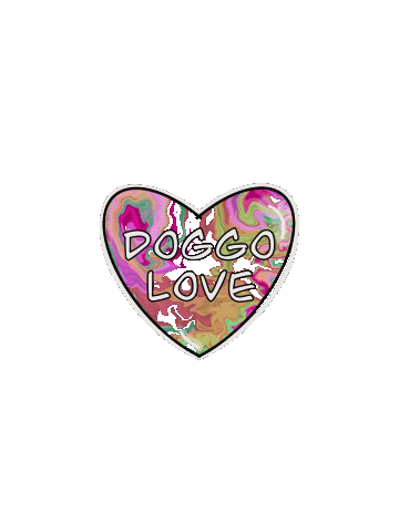 In Love Heart Sticker by tellacouture