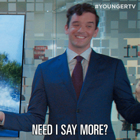 Need I Say More Michael Urie GIF by TV Land