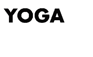 Text Yoga Sticker