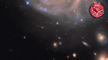Eye Glowing GIF by ESA/Hubble Space Telescope