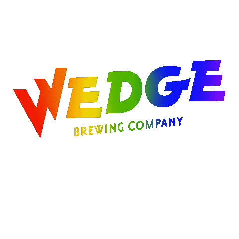Wedge brew Sticker
