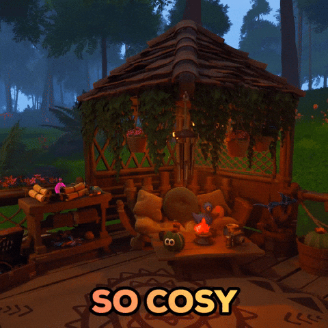 Night Get Cosy GIF by Gameforge