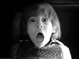 Scared Stanley Kubrick GIF