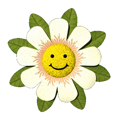 Flowers Smile Sticker