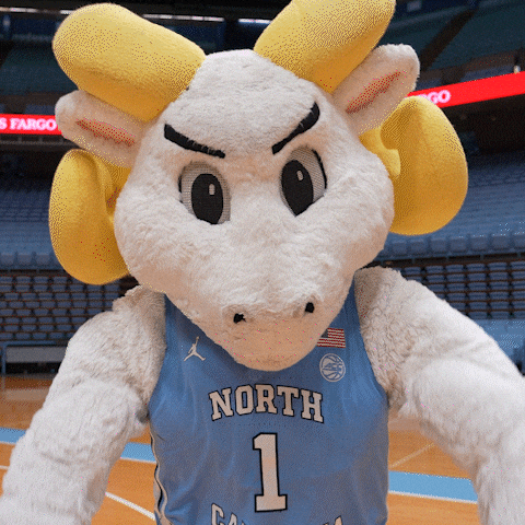 Excited Tar Heels GIF by Wells Fargo