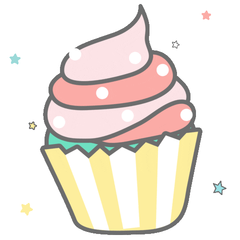 Cupcake Sticker