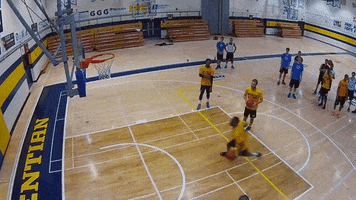 basketball dunk GIF by Laurentian University
