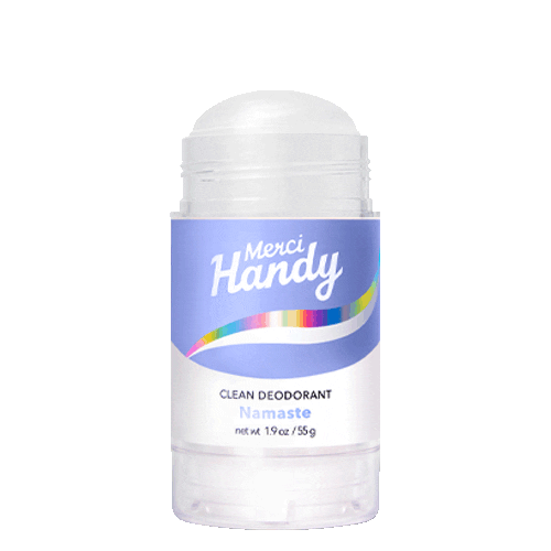 Namaste Deodorant Sticker by Merci Handy
