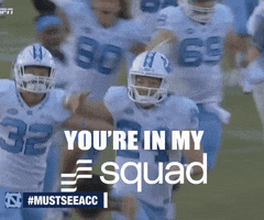 Unc Football GIF by Withyoursquad
