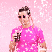 Chilling Iced Coffee GIF by Dunkin’