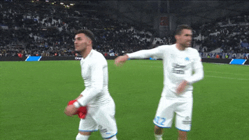 Happy Nemanja Radonjic GIF by Olympique de Marseille