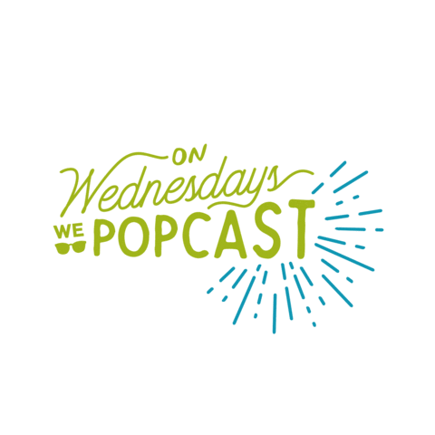 The Popcast with Knox and Jamie Sticker
