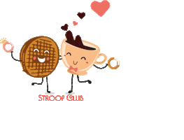 Coffee Love Sticker by StroopClub