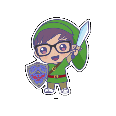 Zeda Linkzelda Sticker
