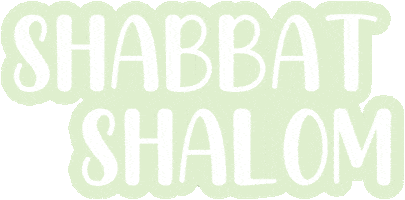 Shabbat Shalom Jewish GIF by Houston Hillel