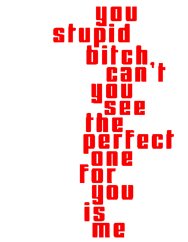 Serotonin You Stupid Bitch Sticker by girl in red