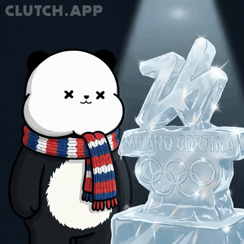 Happy Winter Olympics GIF by Kanpai Pandas