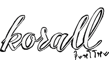 Koralle Bretter Sticker