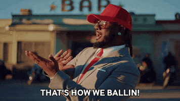 Balling Hip Hop GIF by T-Pain