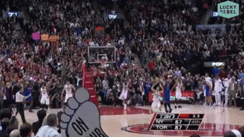New York Basketball GIF by Lucky Rebel