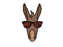 MuleKick Sticker