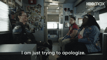 Hbomax Apologize GIF by Max