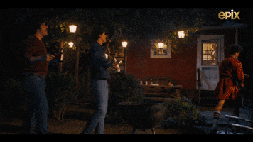 Happy Friends GIF by Bridge and Tunnel on EPIX