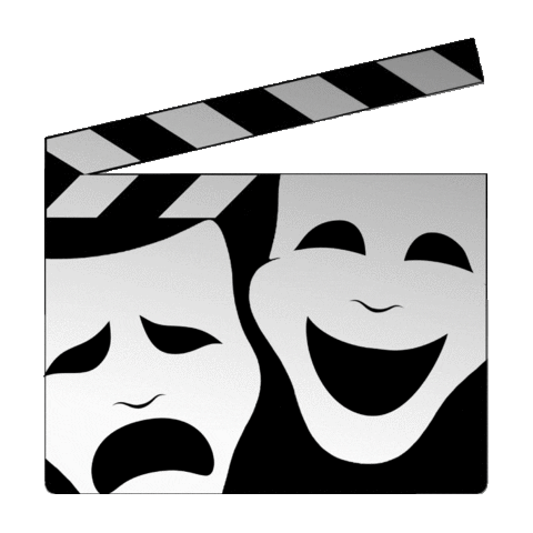 Sticker by Thespians on Camera