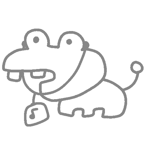 動物 音楽 Sticker