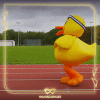 Run Duck GIF by The Masked Singer UK