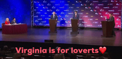 Terry Mcauliffe Virginia Is For Lovers GIF by Virginia Young Democrats Teen Caucus