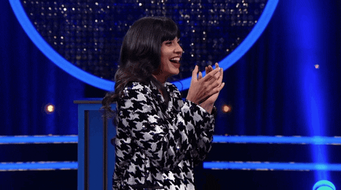 Jameela Jamil GIF by The Misery Index - Find & Share on GIPHY