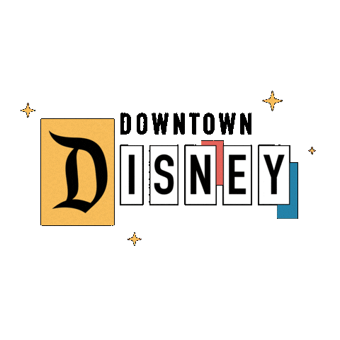 Downtown Disney Sticker by Disneyland Resort