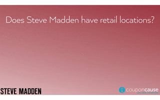 Steve Madden Faq GIF by Coupon Cause