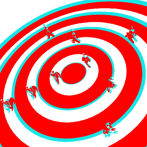 Nnn Tunnel Vision Sticker by Black Futures